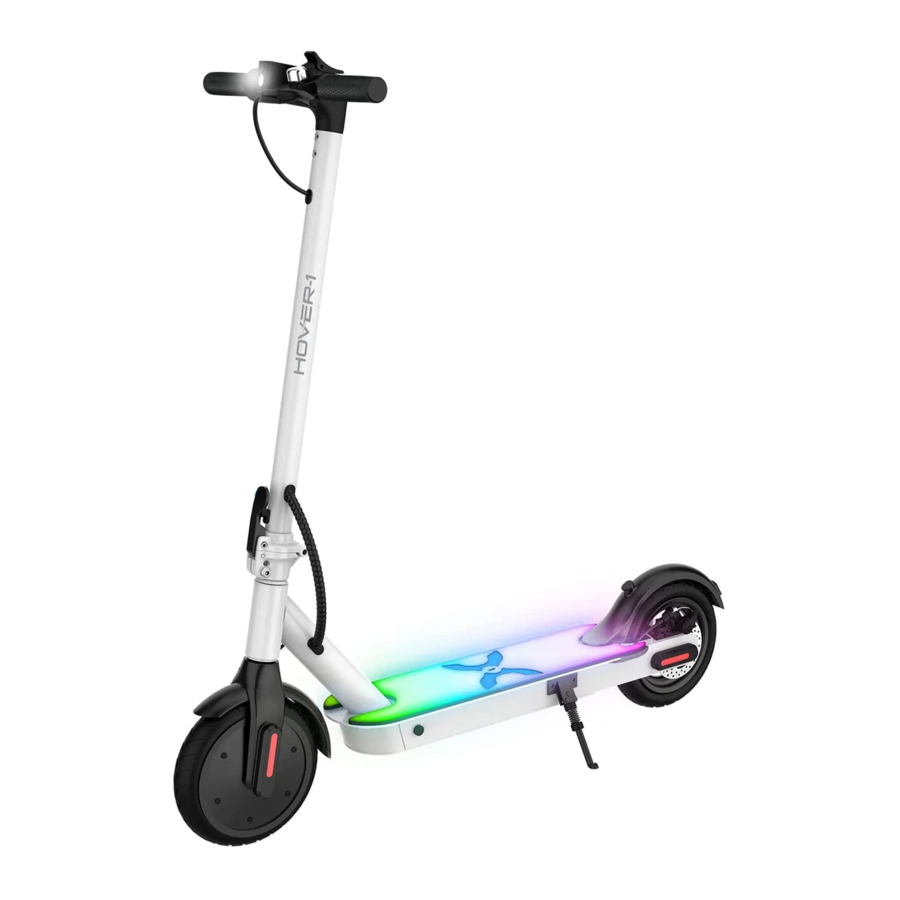 Hover-1 JIVE (H1-JVE) - Scooter Manual