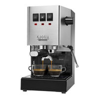 Gaggia Milano NEW CLASSIC RI9480 Operating Instructions Manual
