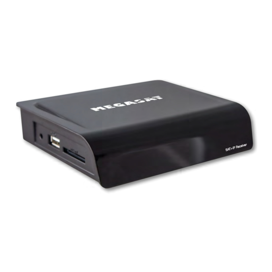 Megasat SAT>IP Receiver User Manual