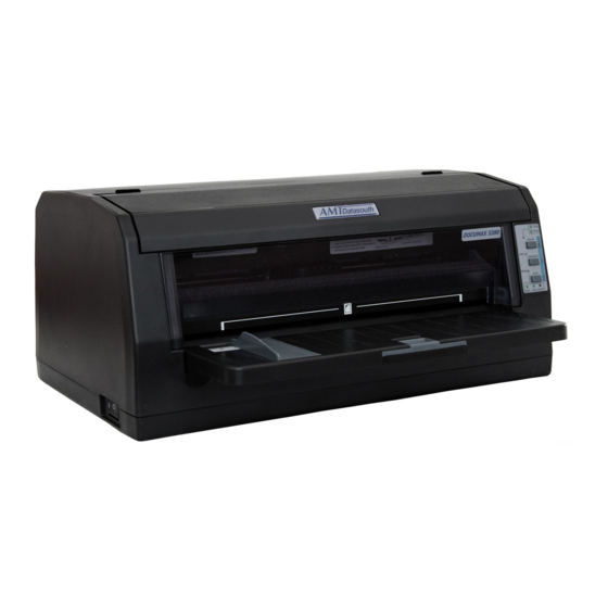 AMT Datasouth Documax 5380 Quick Start Manual