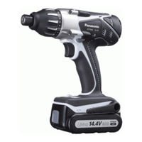 Panasonic EY7542 - CORDLESS IMPACT WRENCH Operating Instructions Manual