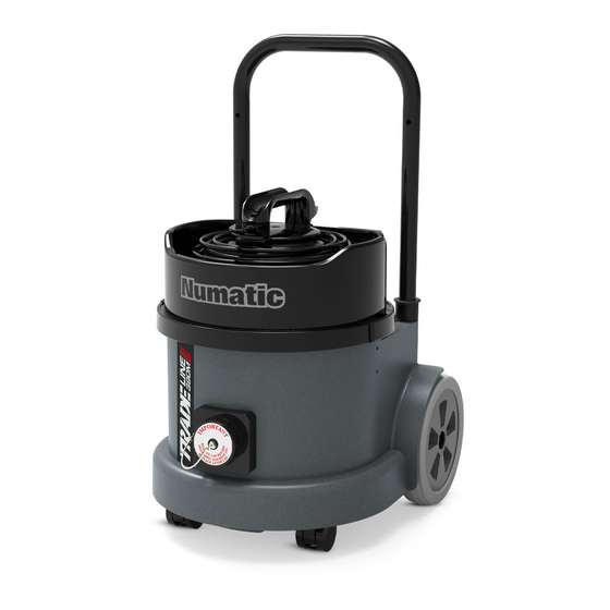 Numatic TradeLine TEL390S Owner's Instructions Manual