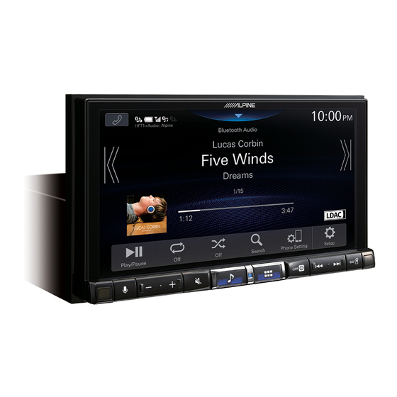 Alpine iLX-F509E Owner's Manual