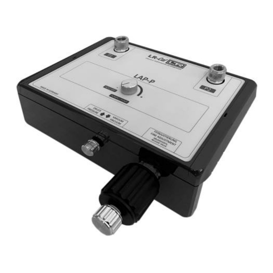DRUCK & TEMPERATUR Leitenberger LR-Cal LAP-P Operating Manual