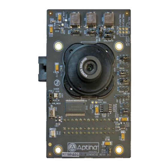 ON Semiconductor MT9P401I12STCH-B-GEVB User Manual