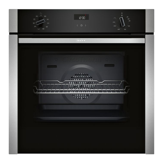 NEFF B3ACE4A 0 Series User Manual And Installation Instructions