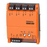 Kieback&Peter FBM034W Product Description