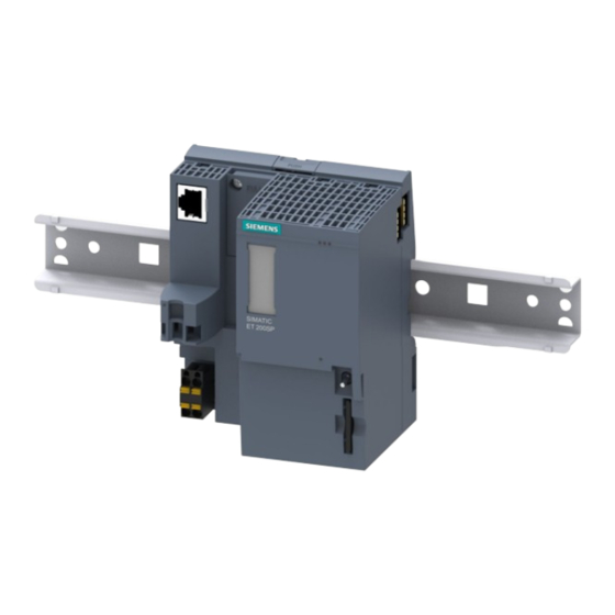 Siemens CPU 1512SP-1 PN Equipment Manual