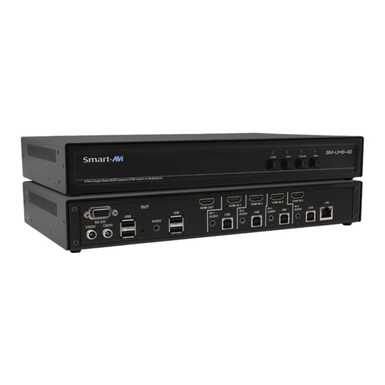 SMART-AVI SM-UHS-4S User Manual