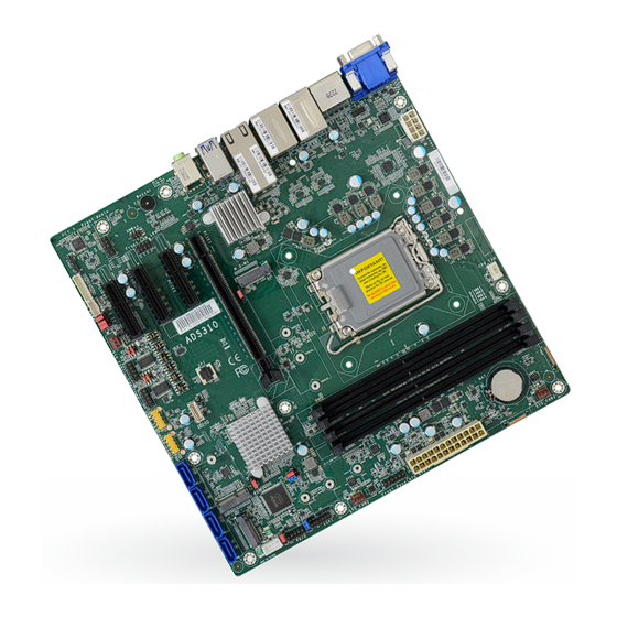 DFI ADS310 User Manual