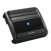 Alpine MRX-F65 Owner's Manual