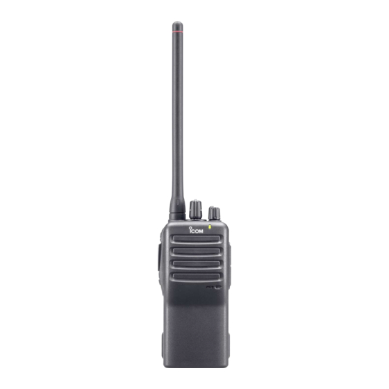 Icom IC-R6 Instruction Manual