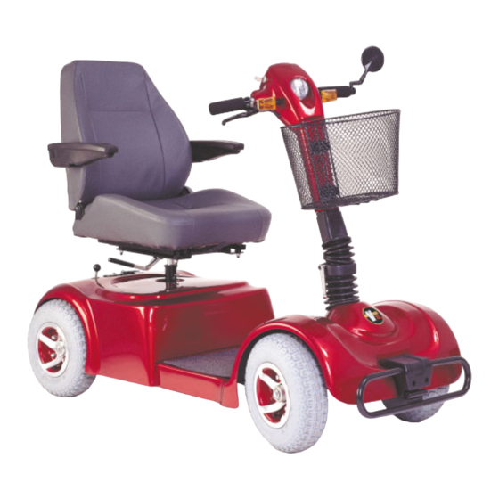 Pride Mobility Victory XL-8 Scooter Manuals
