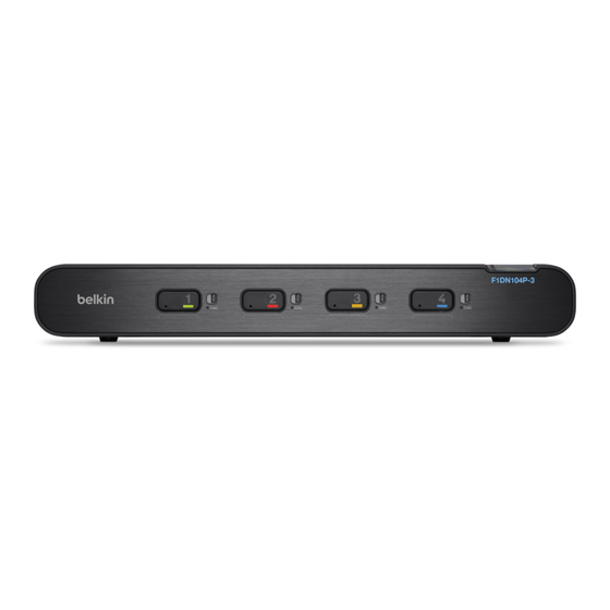 Belkin F1DN104Q-3 User Manual