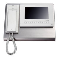 ABB Welcome IP HSM36-GU Operating Instructions Manual