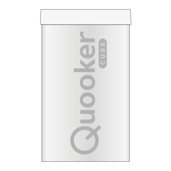 Quooker CUBE Installation Manual