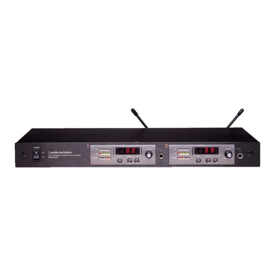 Audio Technica ESW-R220 Installation And Operation Manual