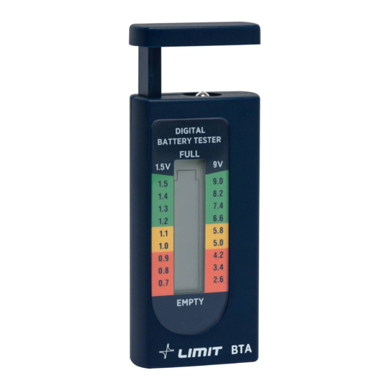 LIMIT BTA Operating Manual