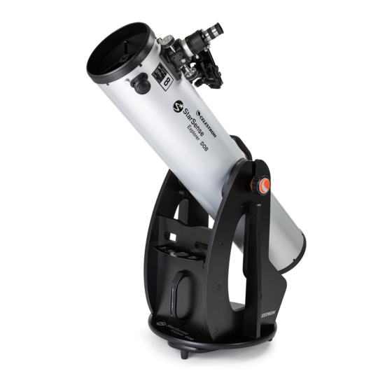Celestron STARSENSE EXPLORER 8 DOBSONIAN Quick Setup Manual