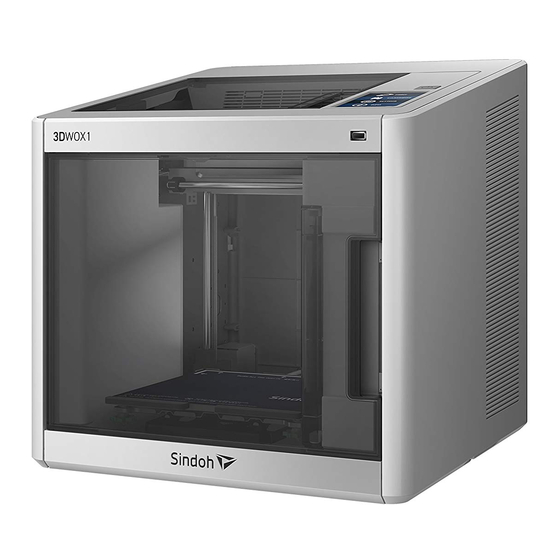 Sindoh 3DWOX-1 User Manual