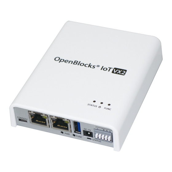Plat Home OpenBlocks IoT VX2 Developer's Manual