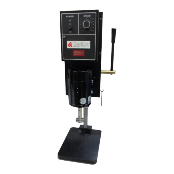 Koehler K1798 Series Operation And Instruction Manual