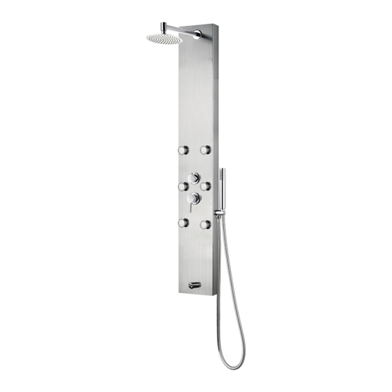 Pulse Shower Spas Monterey ShowerSpa 1042-SSB-1.8GPM Owner's Manual