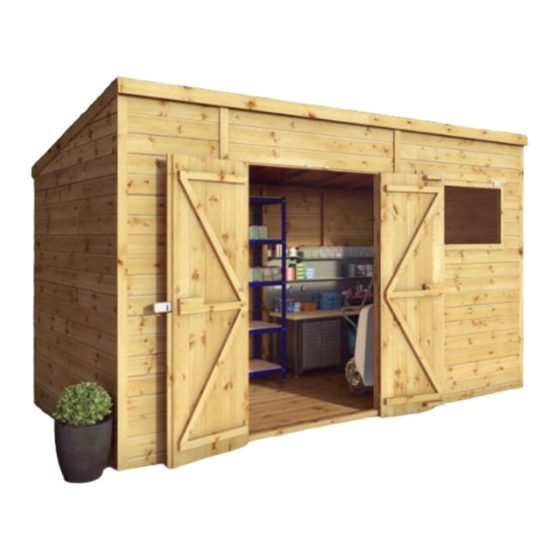 Mercia Garden Products 01DTPRMSHPN1208DDOP-V2 Instructions Manual