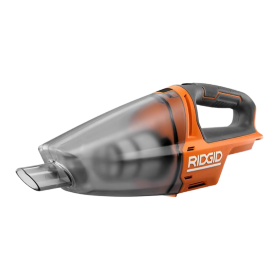RIDGID R8609021 Operator's Manual