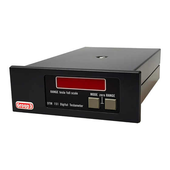Group3 DTM-151 S Series User Manual