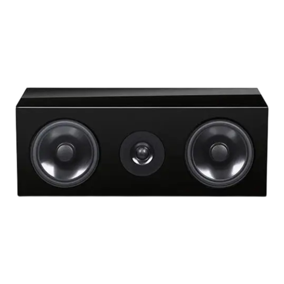 Audio Physic HHC III CENTER Owner's Manual