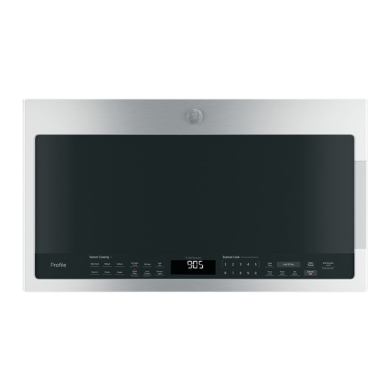 Cafe Profile PVM9005SJSS Manuals