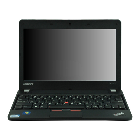 Lenovo ThinkPad Edge E130 Hardware Maintenance Manual