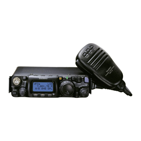 Yaesu FT-817ND Operating Manual