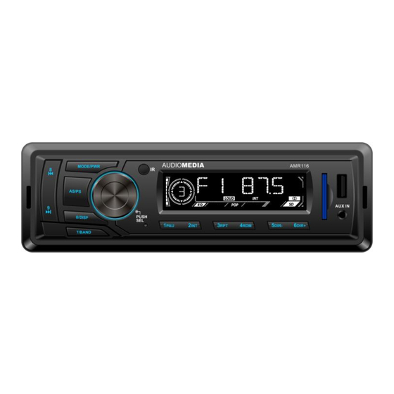Audiomedia AMR 116 Owner's Manual