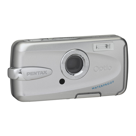 Pentax Optio W30 Operating Manual