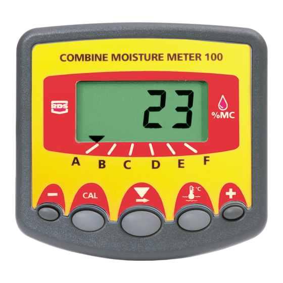 RDS CMM 100 User Manual
