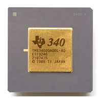 Texas Instruments TMS34010 User Manual