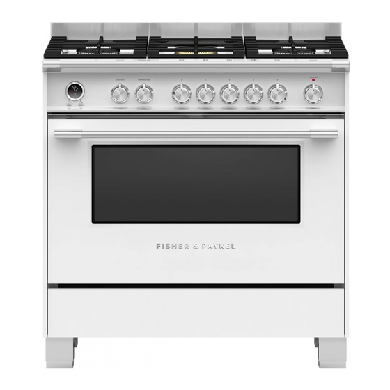 Fisher & Paykel OR90SDG6 User Manual