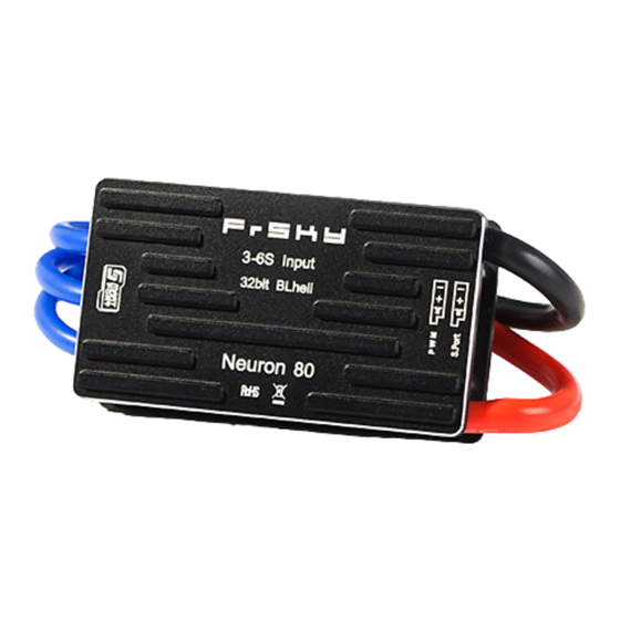 FrSky ESC Neuron 40 Instruction Manual