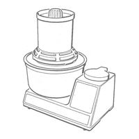 Schnitzer Grinding attachment for Bosch kitchen machine UM 3, MUM 6 & MUZ 7 Series Instructions For Use Manual