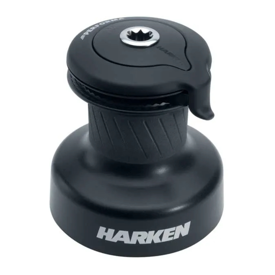Harken Performa 46.2 STP Installation And Maintenance Manual