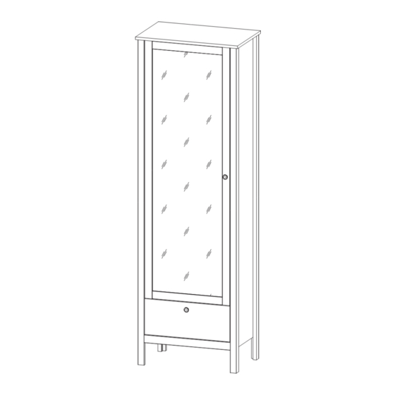 BLACK RED WHITE LOFT B156-SZF1W1S/60 Assembly