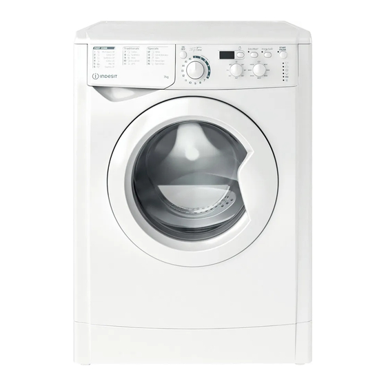 Indesit EWD 71452 Instructions For Use Manual