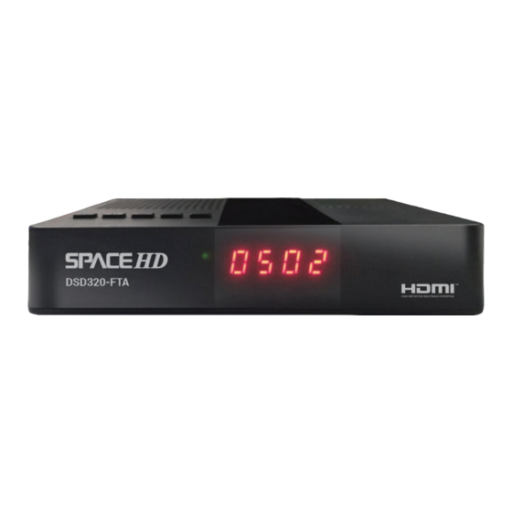 SPACE HD DSD320-FTA Manuals