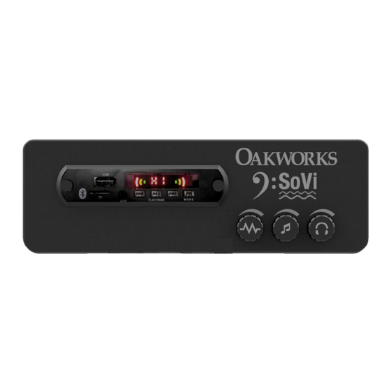 OAKWORKS SoVi User Manual