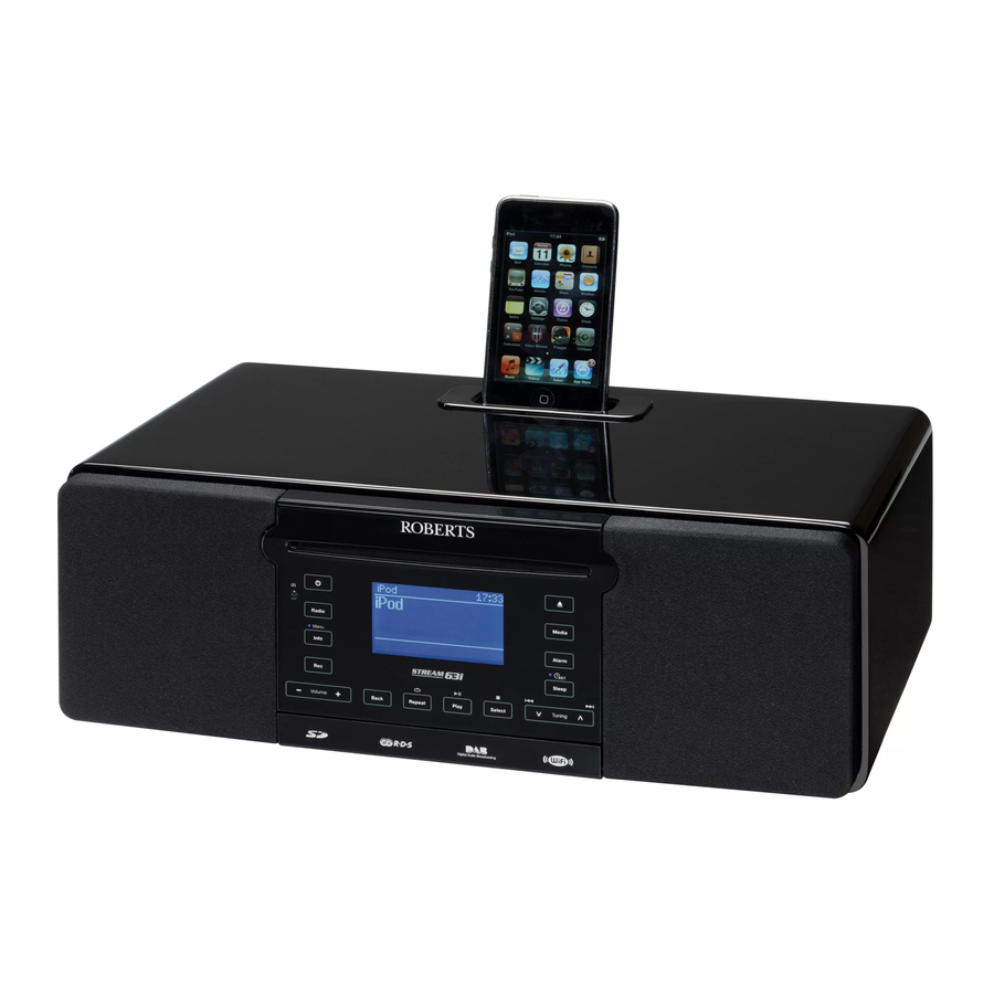 Roberts Stream 63I Manual