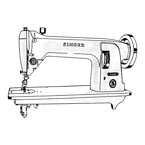 Singer 331k Fittings Manual