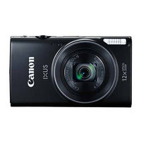 Canon IXUS 275 HS Getting Started