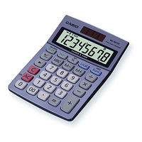 Casio JF-120TER User Manual